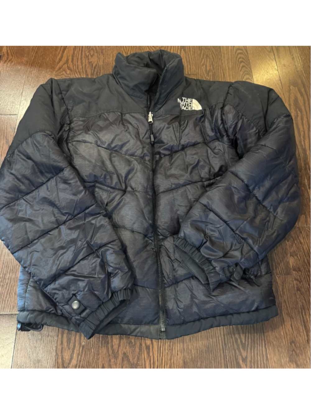 The North Face Women’s Black Puffer Jacket Size Large Full Zip